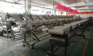 海參捕撈季將至，海參重量大小自動(dòng)分級(jí)秤正緊密備貨中